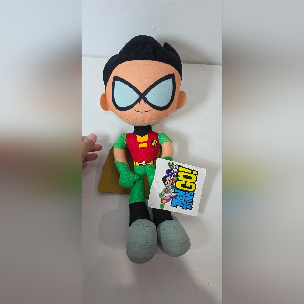 DC Comics Teen Titans Go ROBIN  Plush STUFFED ANIMAL Toy